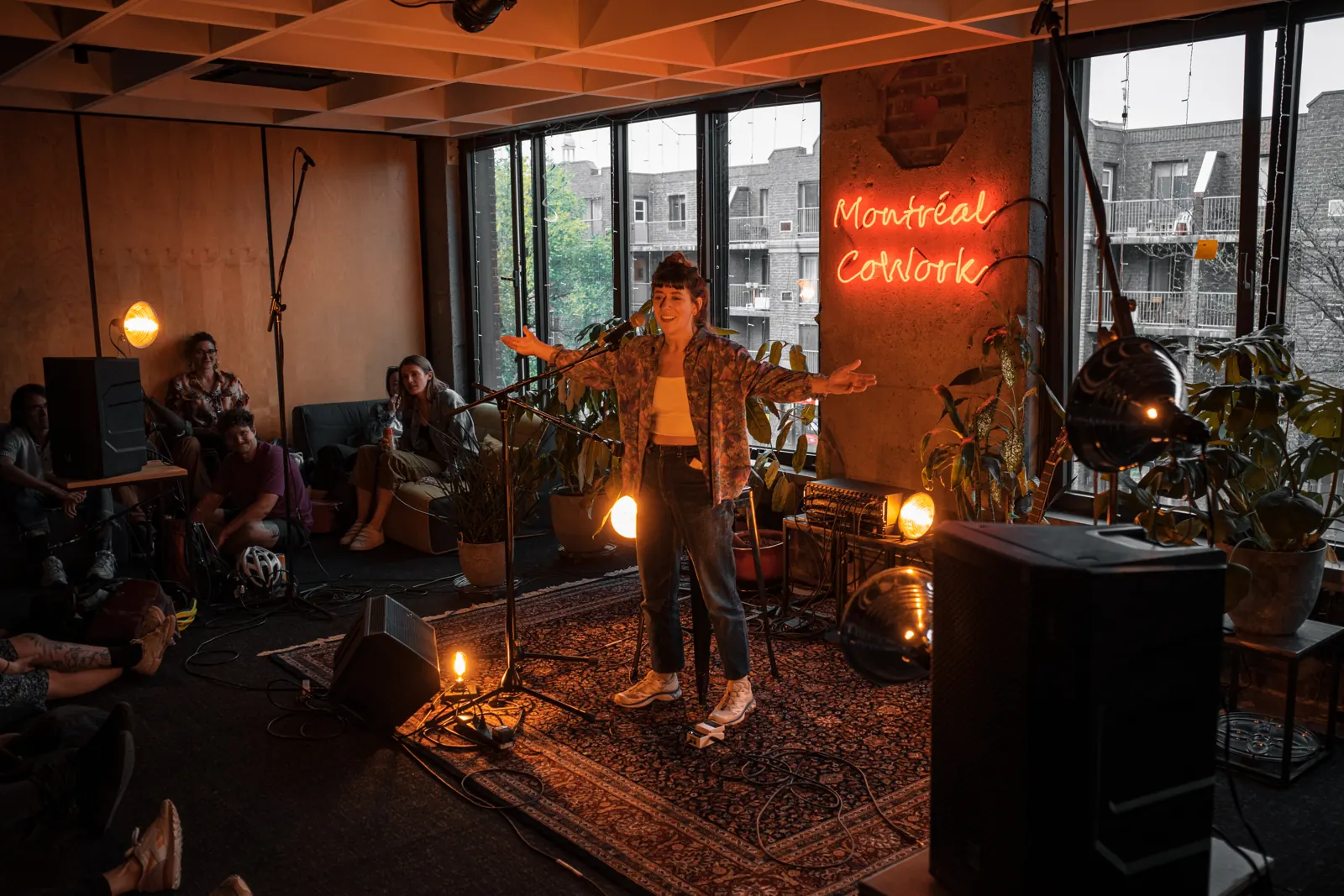 Espace ouvert & lounge — Montréal CoWork