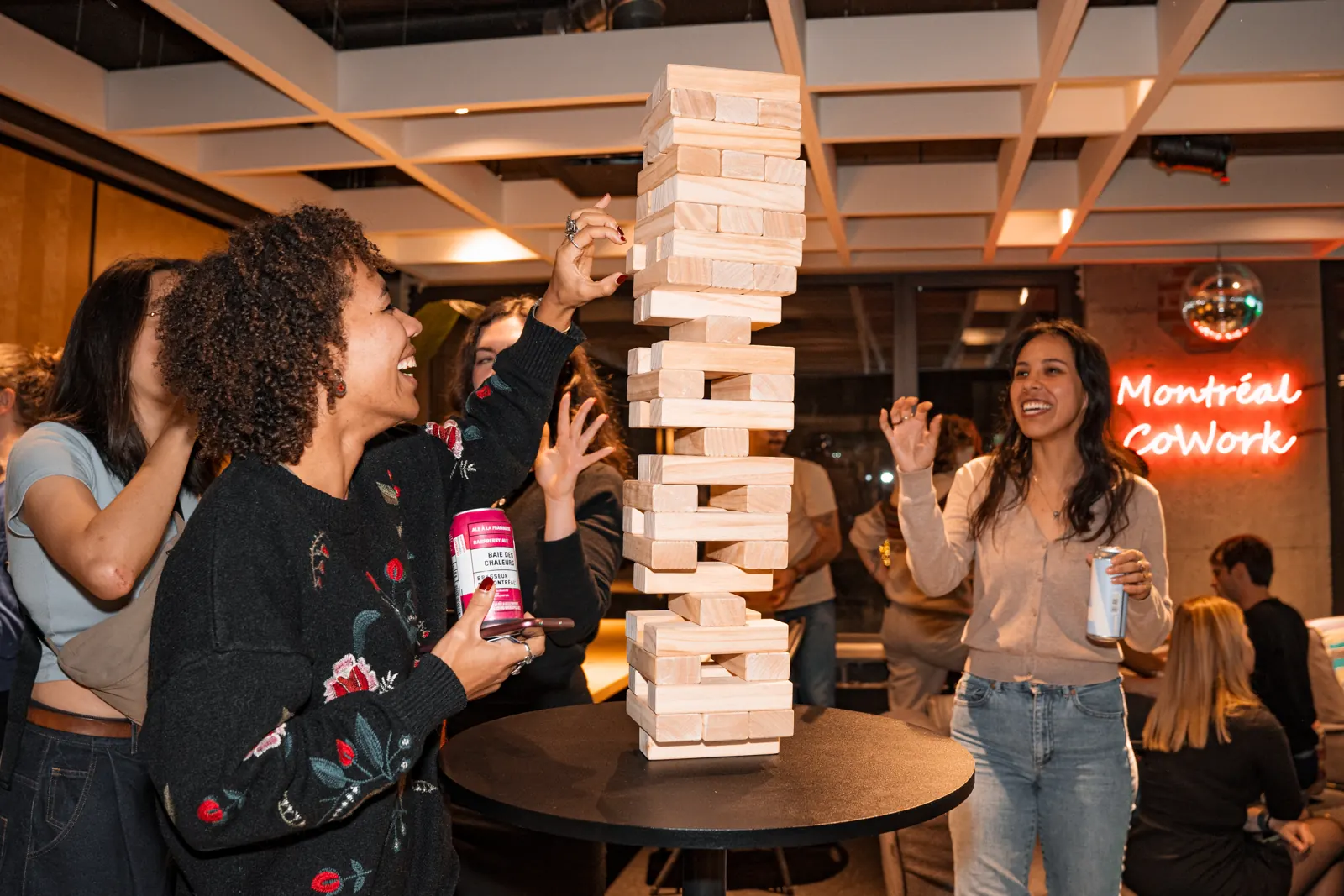 Espace ouvert & lounge — Montréal CoWork