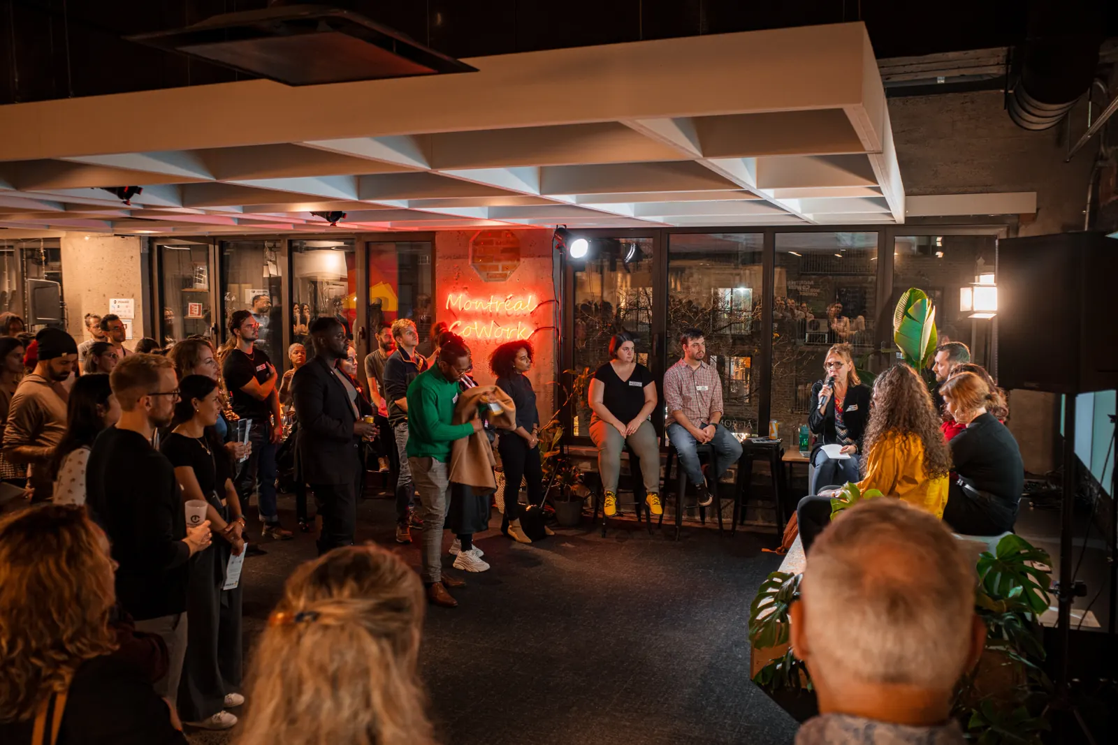 Espace ouvert & lounge — Montréal CoWork